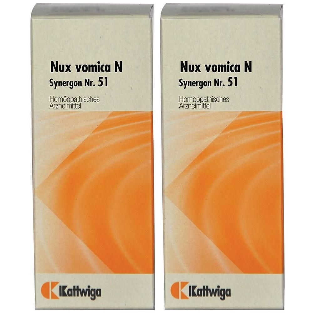 Synergon Komplex 51 Nux Vomica N Tropfen 2x 2x50 ml