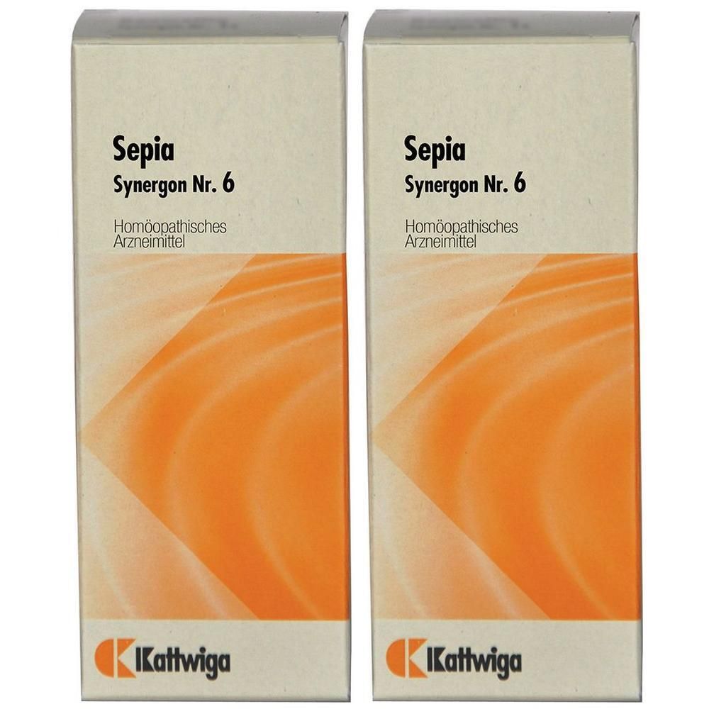 Synergon Komplex 6 Sepia Tropfen 2x 2x50 ml