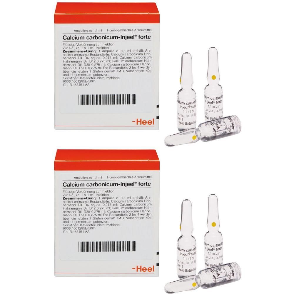 Calcium Carbonicum Injeel forte Ampullen 2x 2x10 St