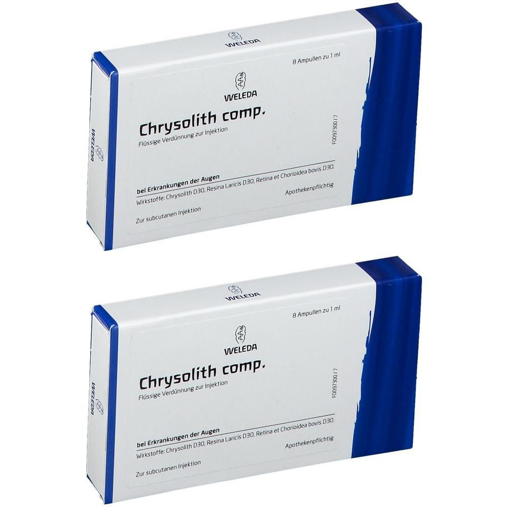 Chrysolith comp.Ampullen 2x 2x8x1 ml Ampullen