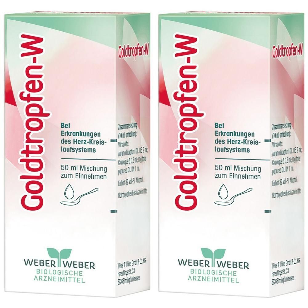 Goldtropfen W Mischung 2x 2x50 ml