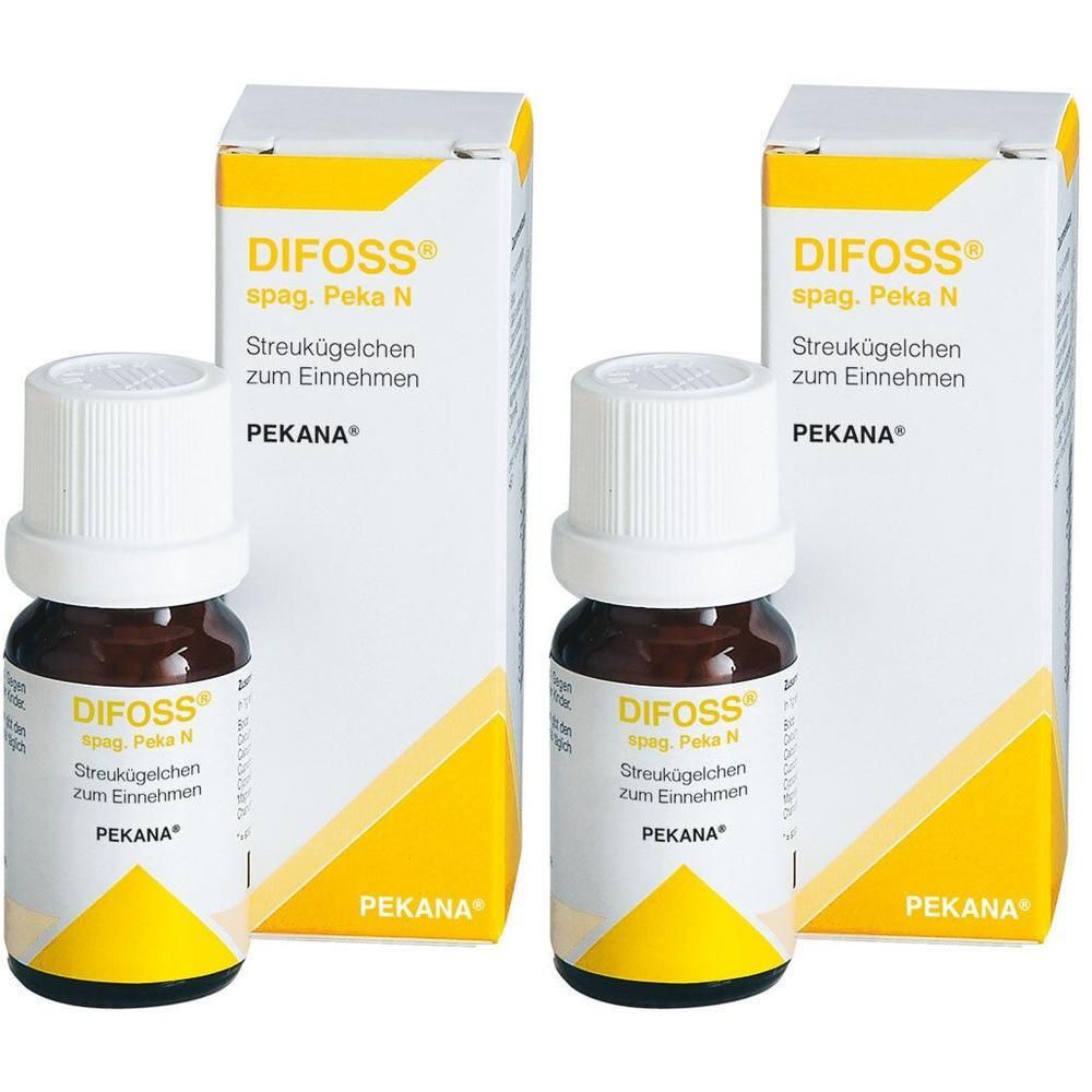 Difoss spag.Peka N Globuli 2x 2x10 g