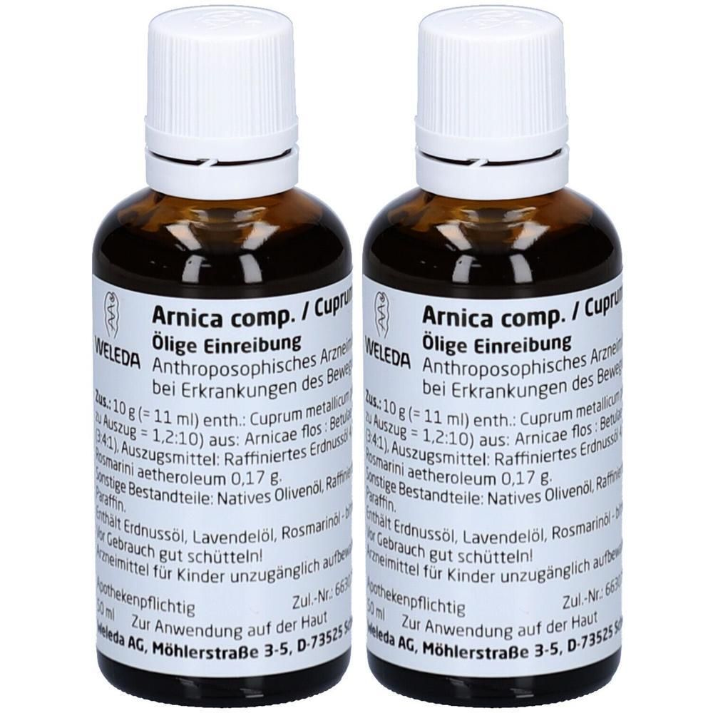 Arnica COMP./Cuprum ölige Einreibung 2x 2x50 ml