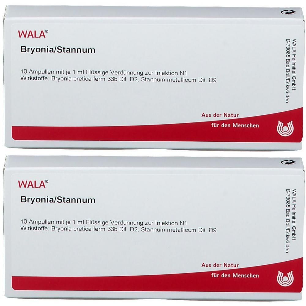 Bryonia Stannum Ampullen 2x 2x10x1 ml