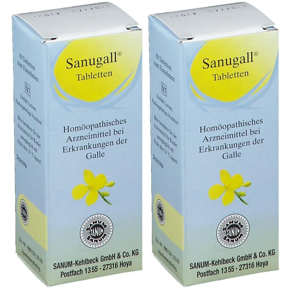 Sanugall Tabletten 2x 2x80 St