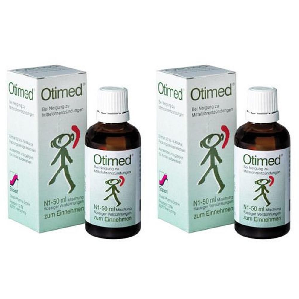 Otimed Mischung flüssiger Verdünnungen 2x 2x50 ml Flüssigkeit