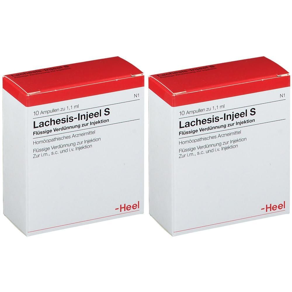 Lachesis Injeel S Ampullen 2x 2x10 St