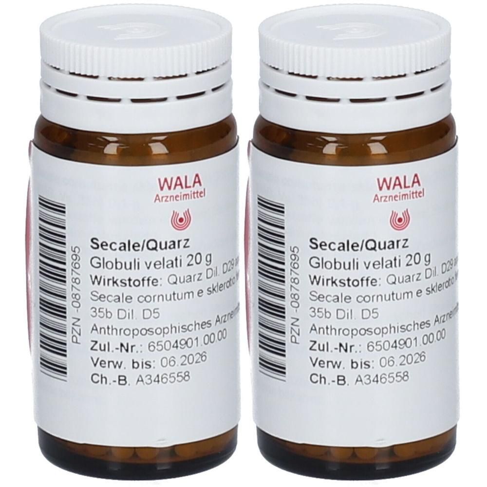 Secale Quarz Globuli 2x 2x20 g