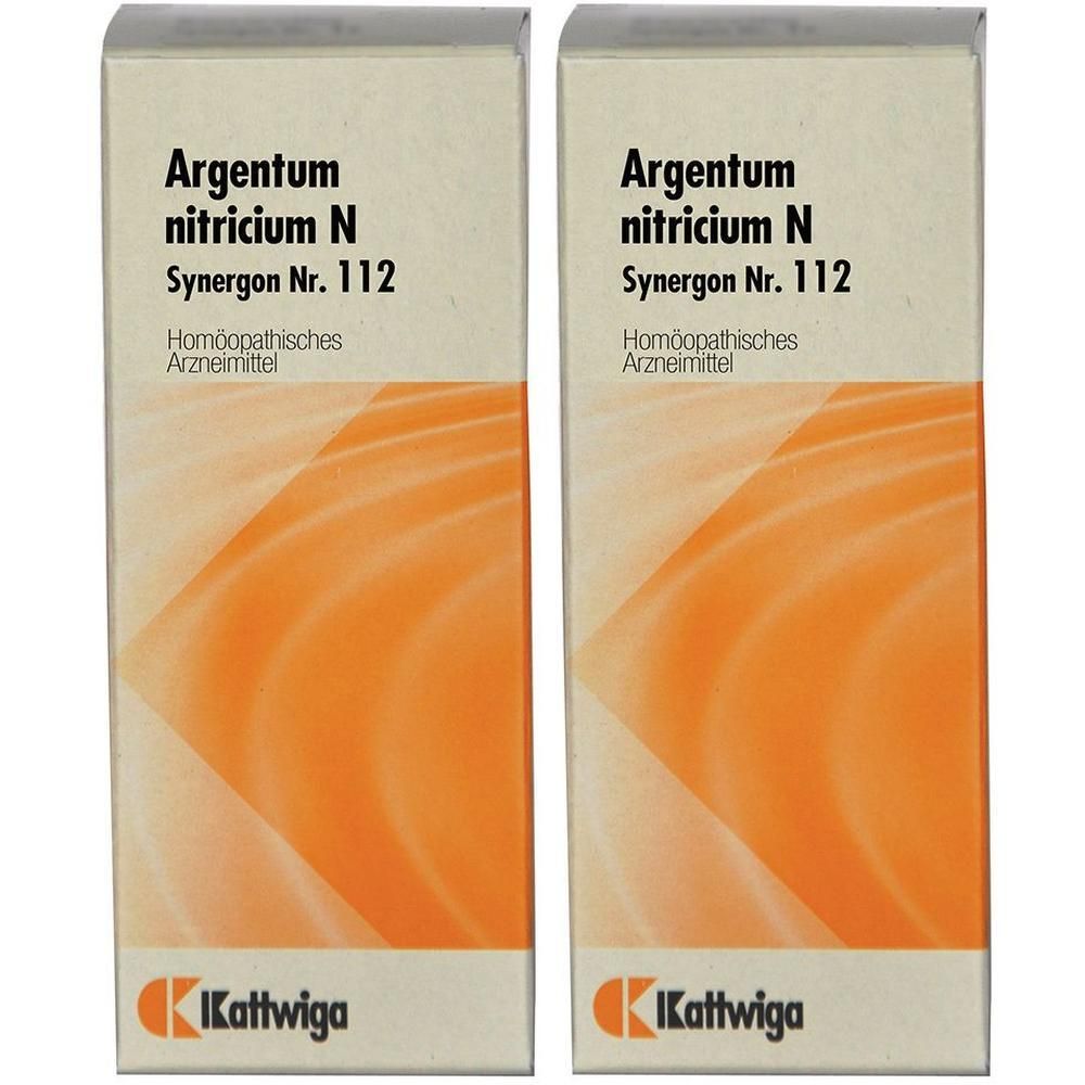 Synergon Komplex 112 Argentum nitricum N Tropfen 2x 2x50 ml