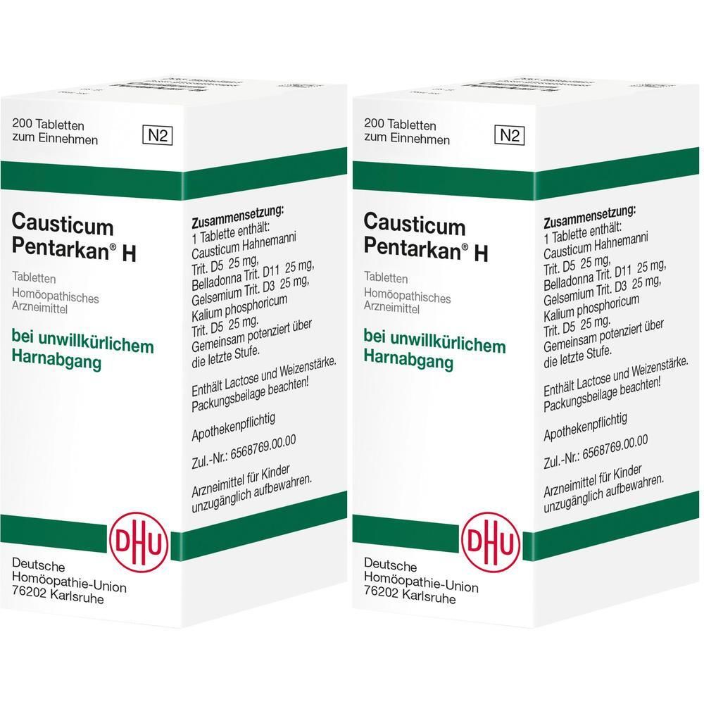 Causticum Pentarkan H Tabletten 2x 2x200 St