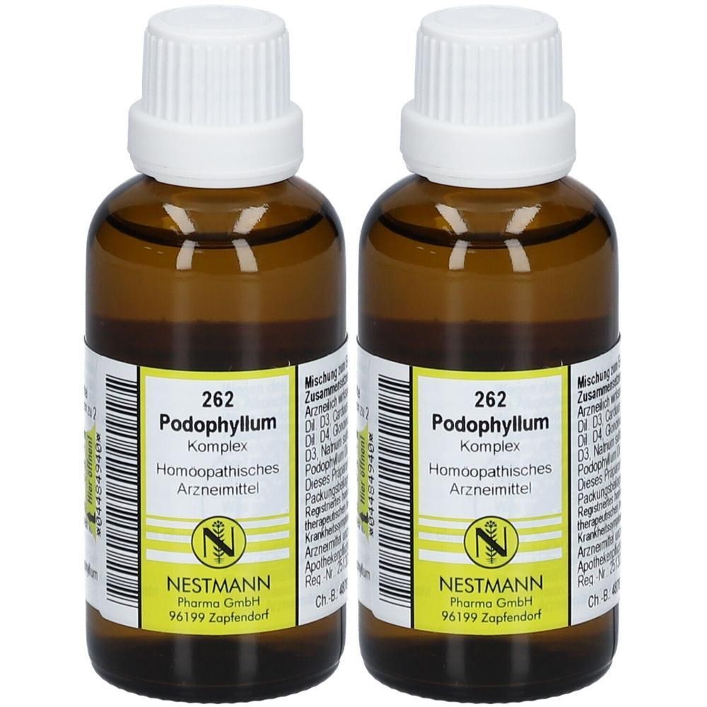 Podophyllum Komplex Nr.262 Dilution 2x 2x50 ml