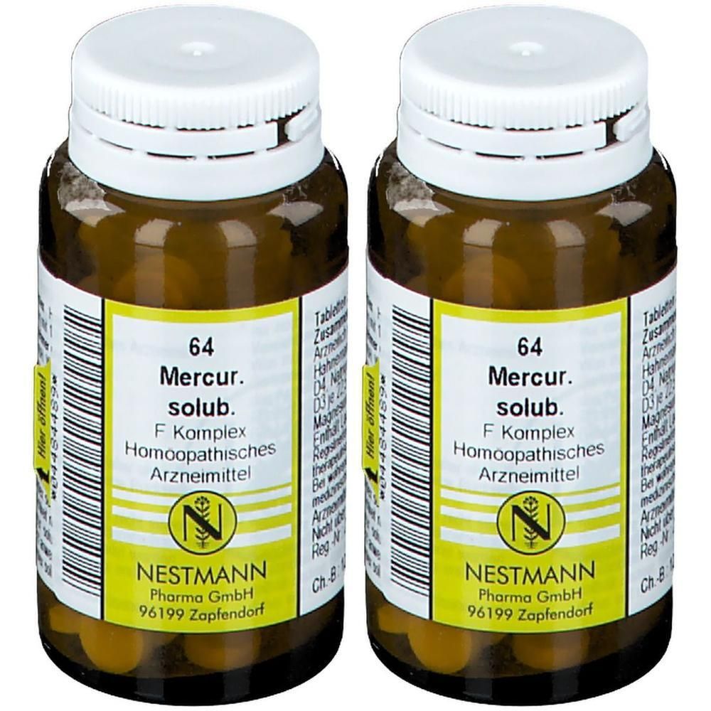 Mercurius Solubilis F Komplex Nr.64 Tabletten 2x 2x120 St
