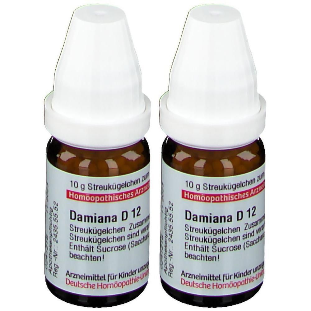 Damiana D 12 Globuli 2x 2x10 g