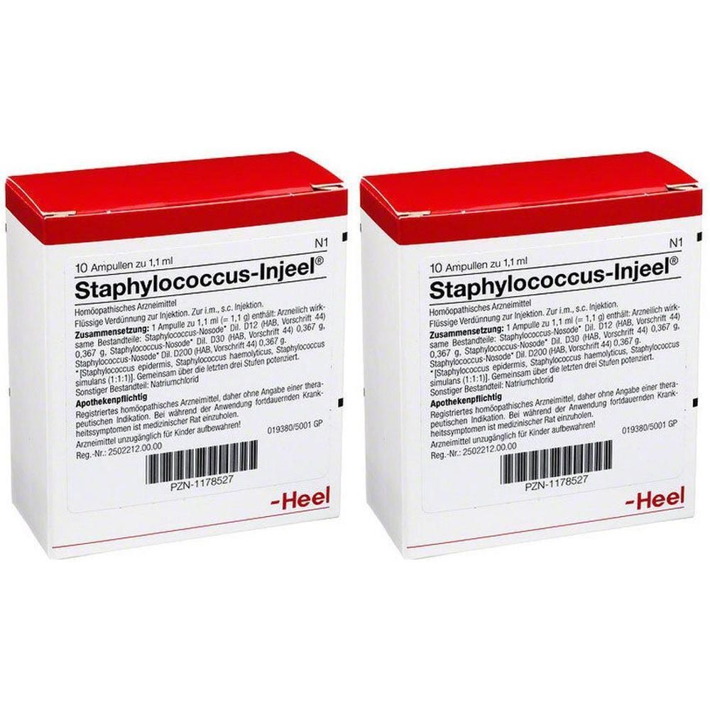 Staphylococcus Injeel Ampullen 2x 2x10 St