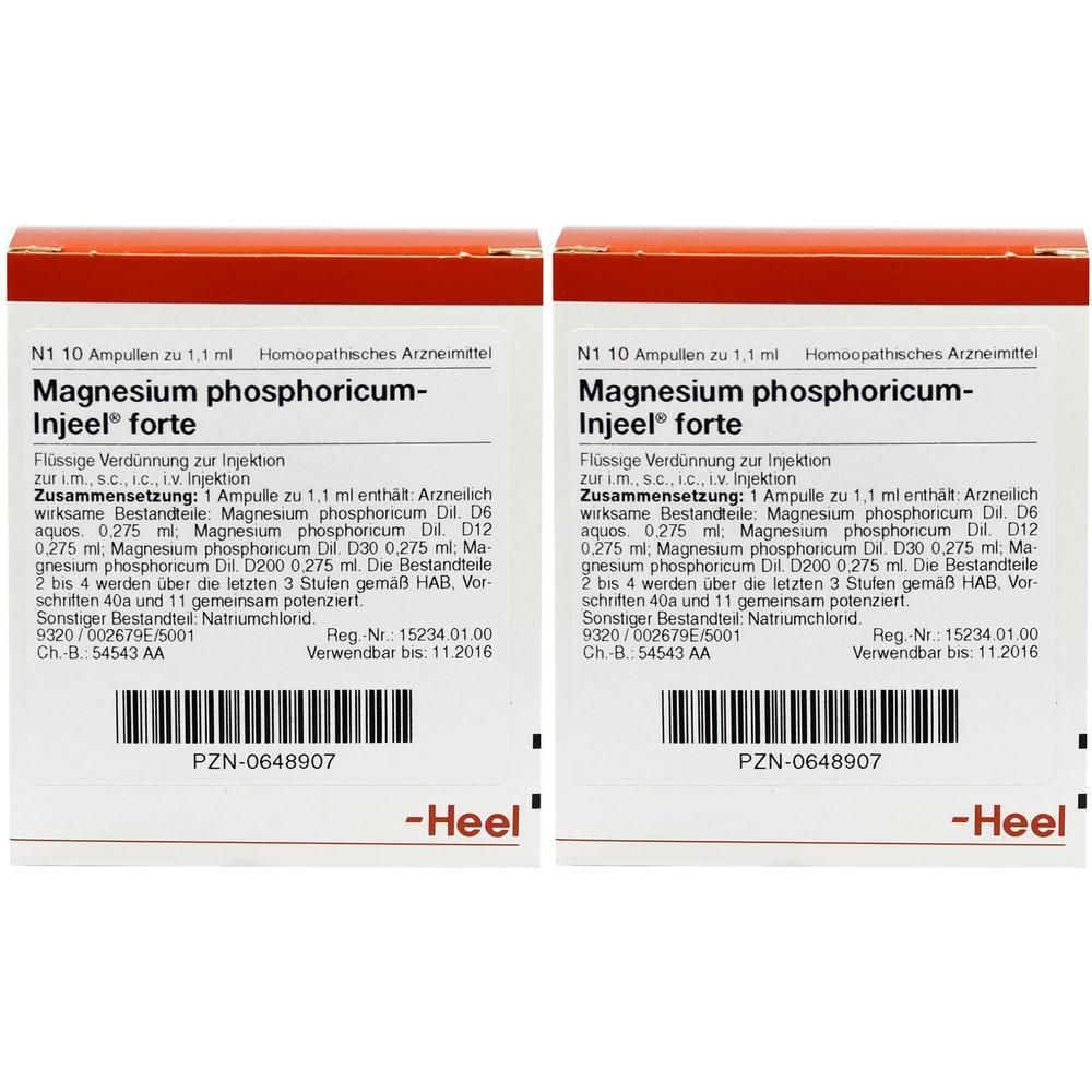 Magnesium Phosphoricum Injeel forte Ampullen 2x 2x10 St