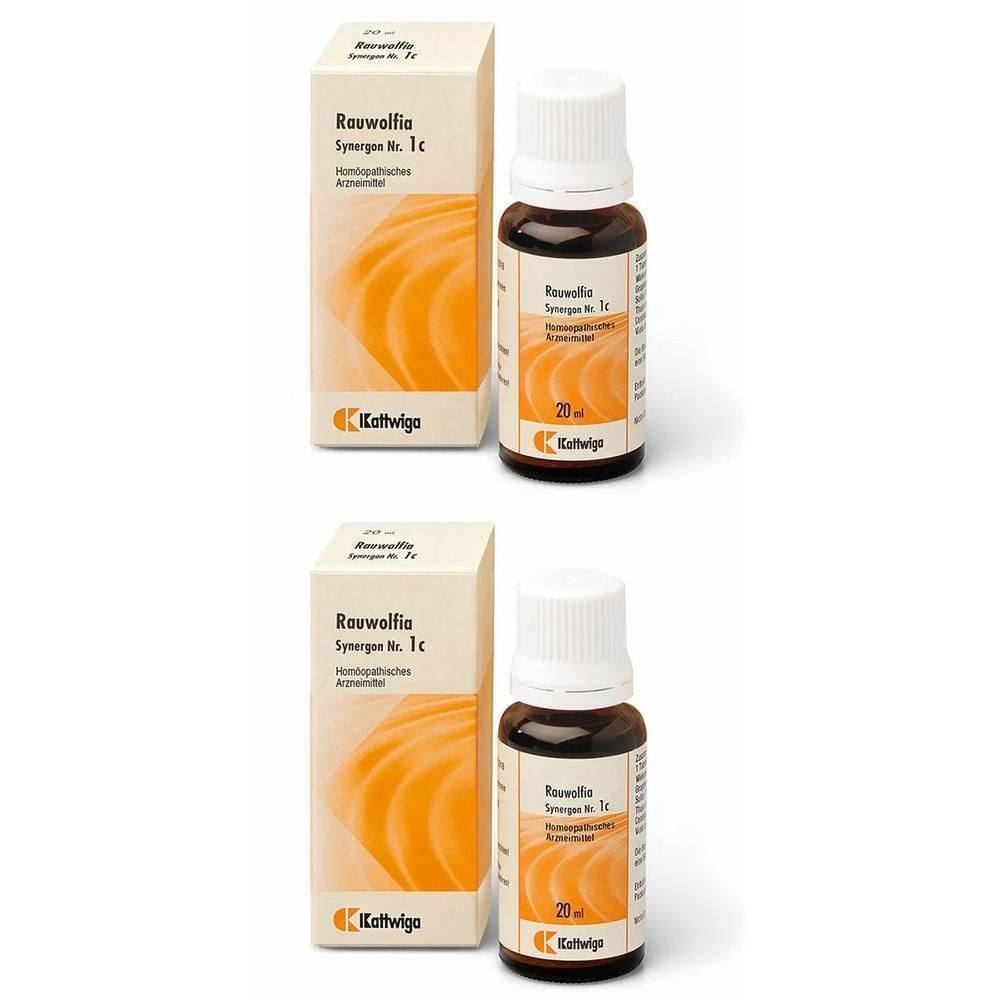 Synergon Komplex 1c Rauwolfia M Tropfen 2x 2x50 ml