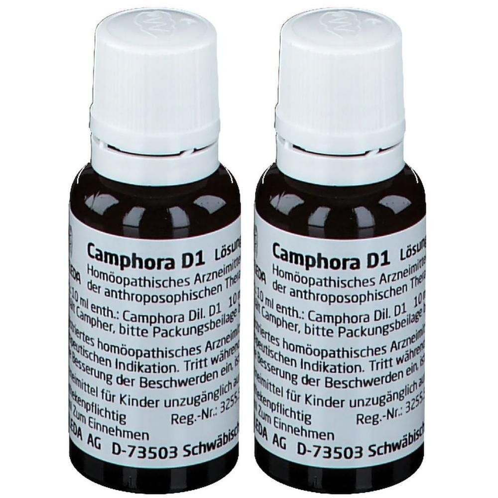 Camphora D 1 Dilution 2x 2x20 ml