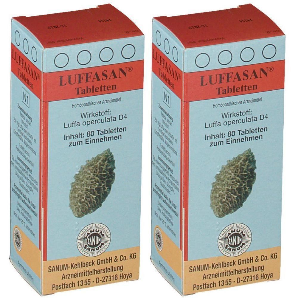 Luffasan Tabletten 2x 2x80 St
