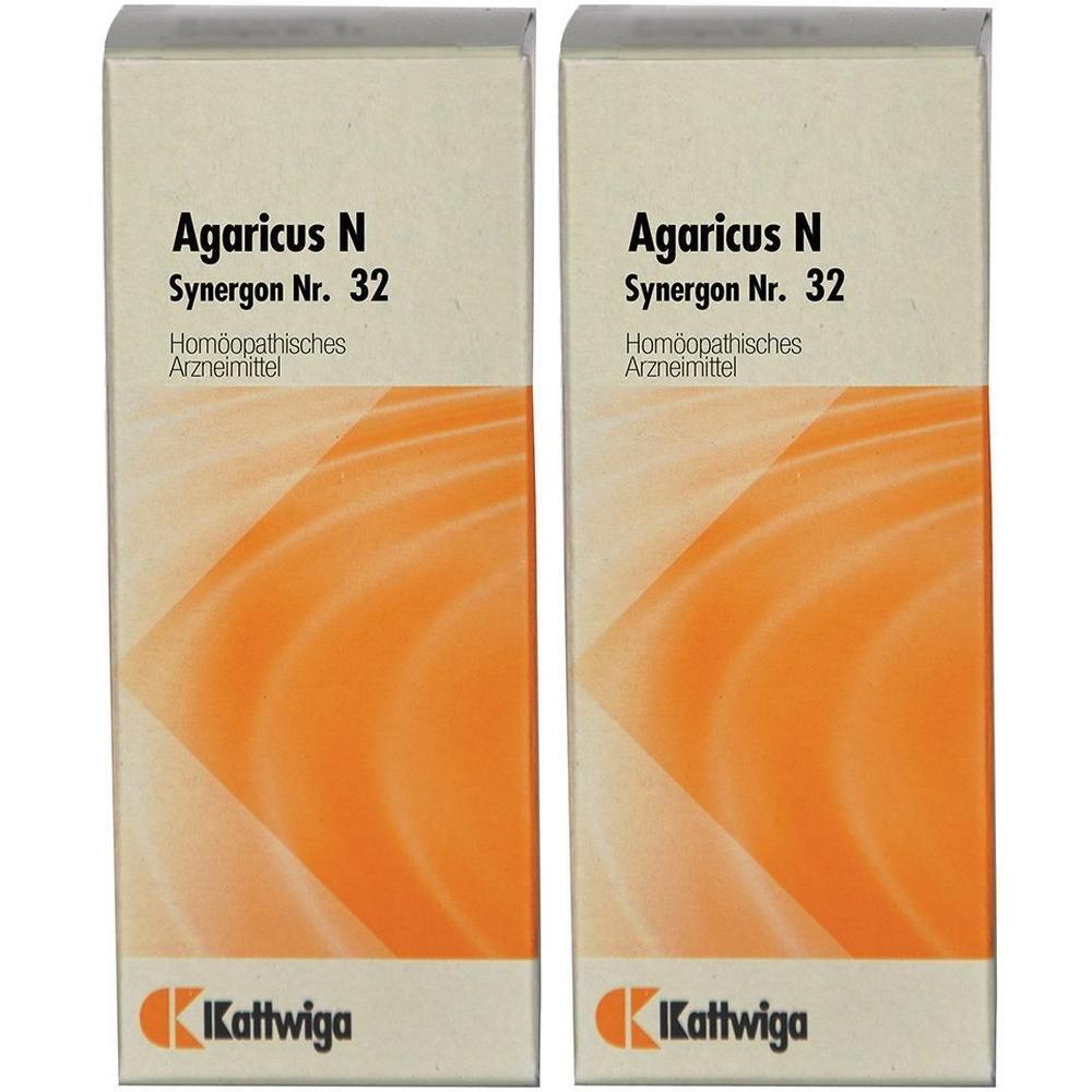 Synergon Komplex 32 Agaricus N Tropfen 2x 2x50 ml