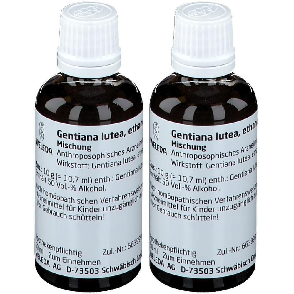 Gentiana Lutea 5% Mischung 2x 2x50 ml