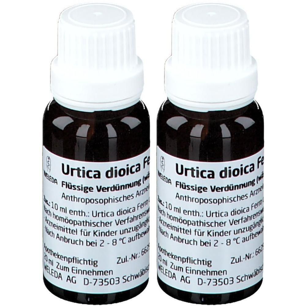 Urtica Dioica Ferro culta Rh D3 Dilution 2x 2x20 ml