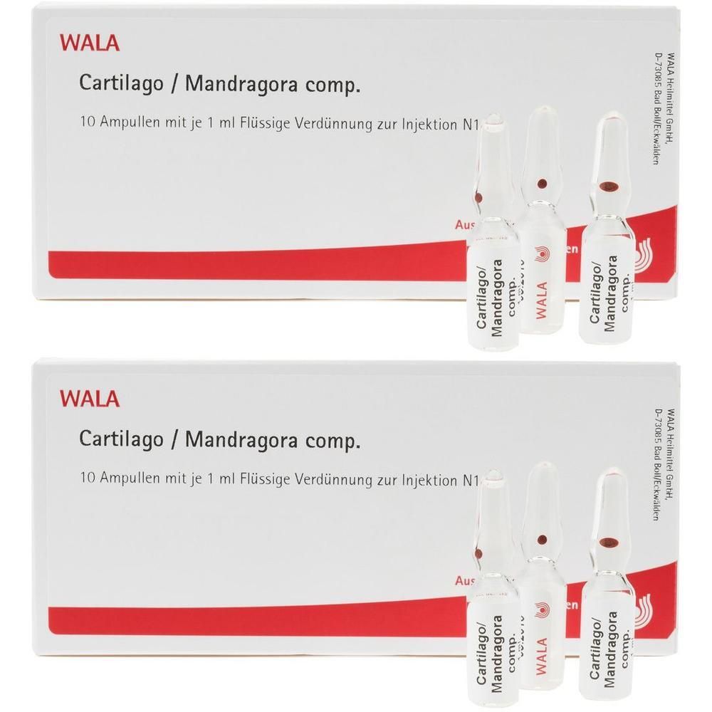 CARTILAGO/Mandragora comp.Ampullen 2x 2x10x1 ml Ampullen