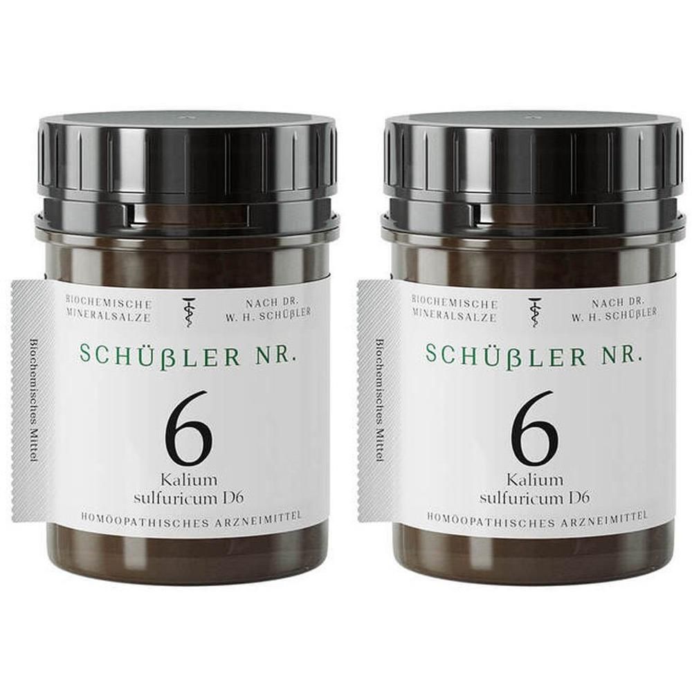 Schüssler Nr.6 Kalium sulfuricum D 6 Tabletten 2x 2x1000 St