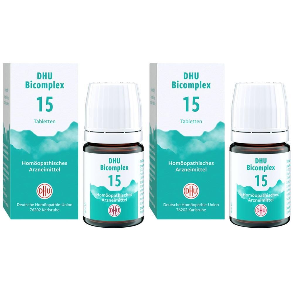 DHU Bicomplex 15 Tabletten 2x 2x150 St