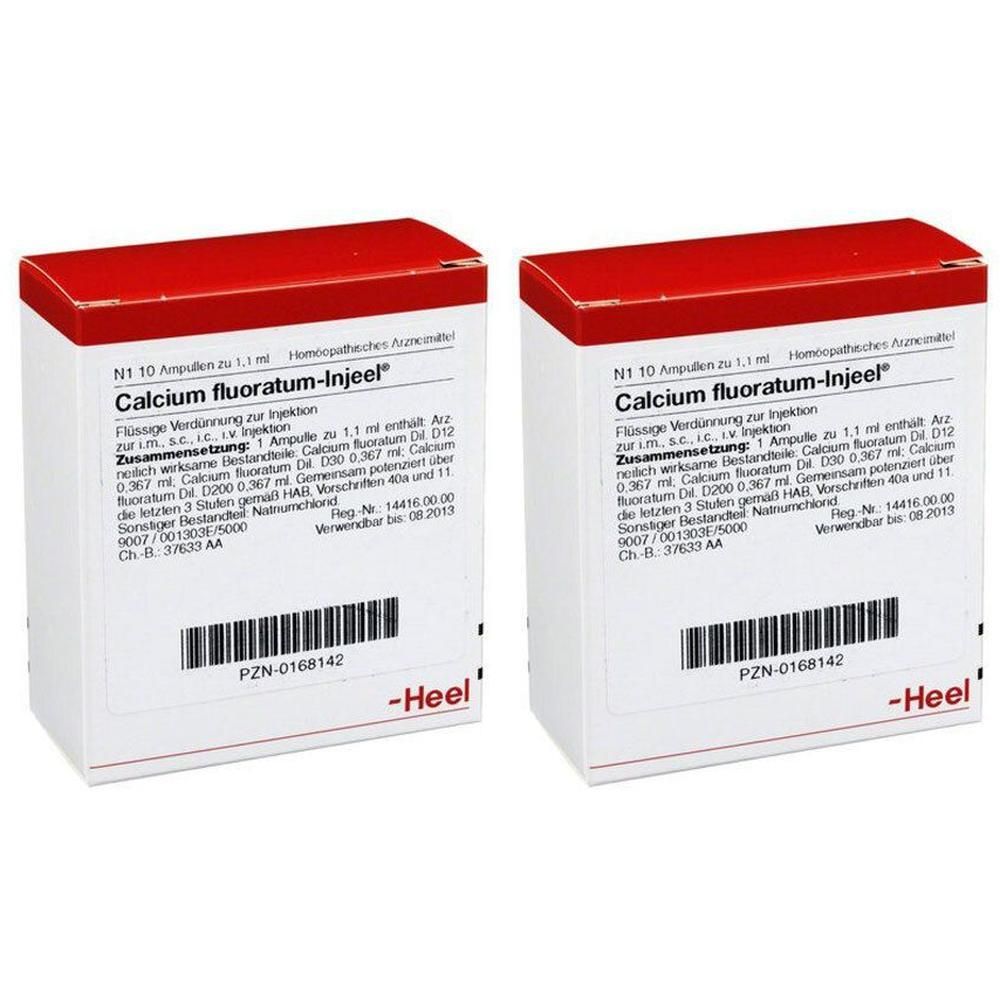Calcium Fluoratum Injeel Ampullen 2x 2x10 St