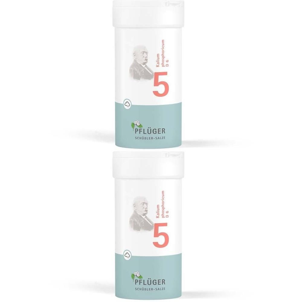 Biochemie Pflüger 5 Kalium phosphoricum D 6 Pulver 2x 2x100 g