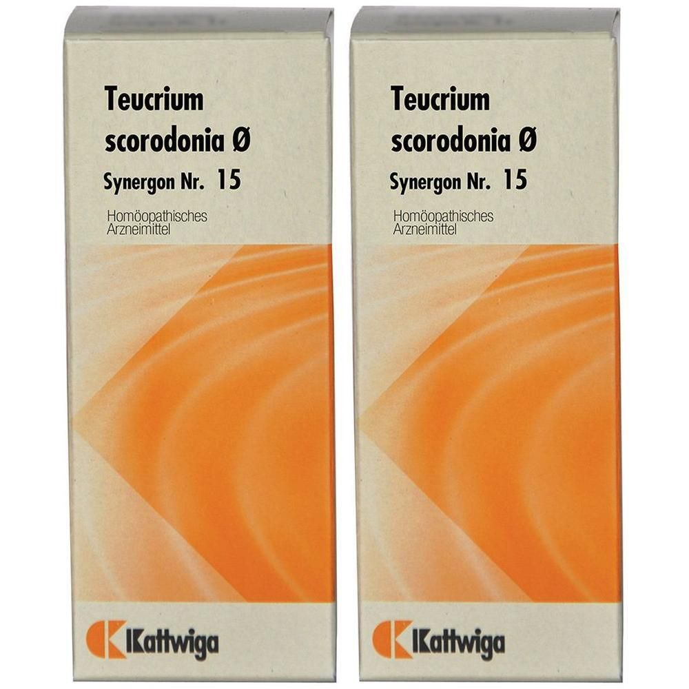 Synergon Komplex 15 Teucrium Urtinktur 2x 2x50 ml Tropfen
