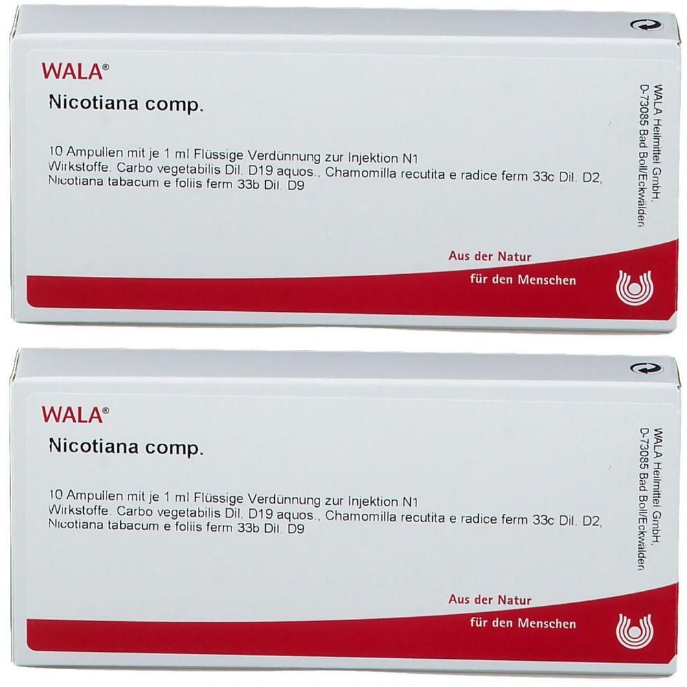 Nicotiana COMP.Ampullen 2x 2x10x1 ml Ampullen