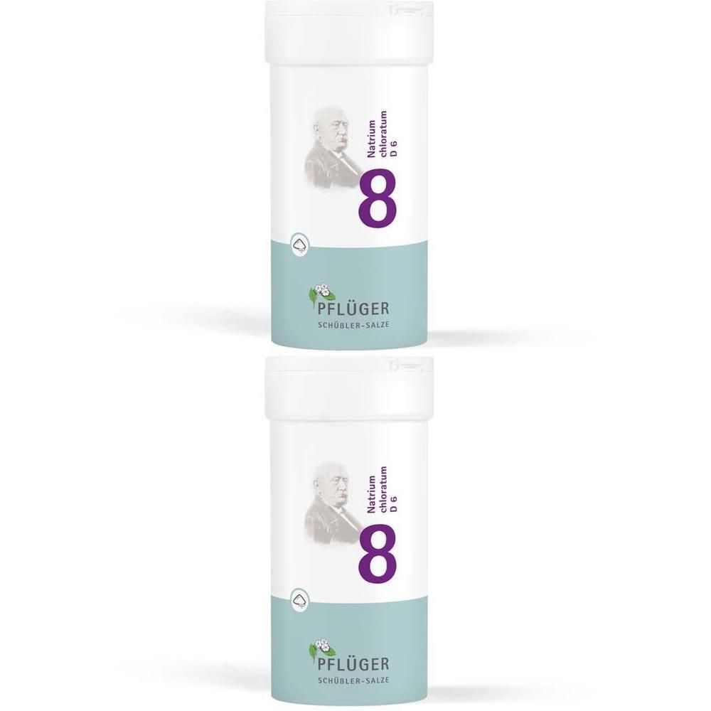 Biochemie Pflüger 8 Natrium chloratum D 6 Pulver 2x 2x100 g