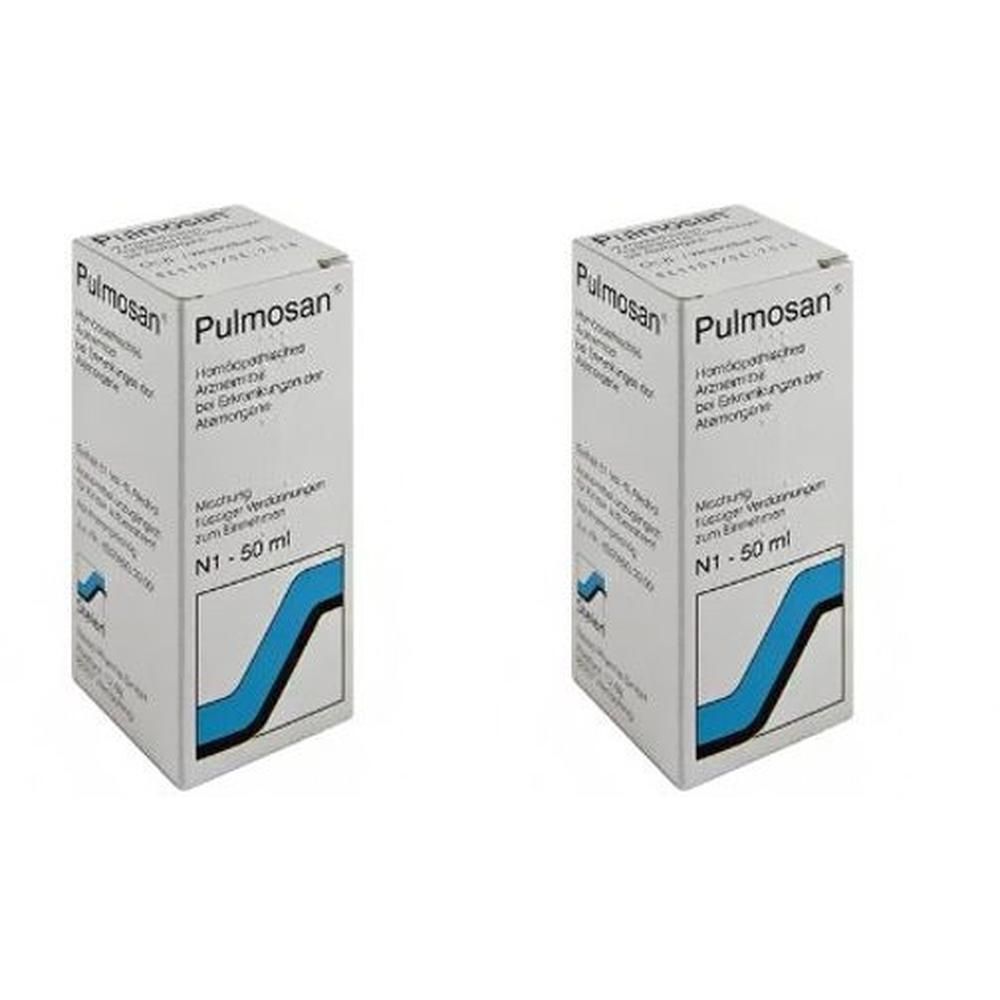 Pulmosan Tropfen 2x 2x50 ml