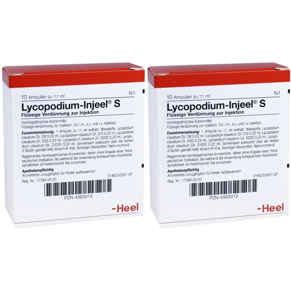 Lycopodium Injeel S Ampullen 2x 2x10 St