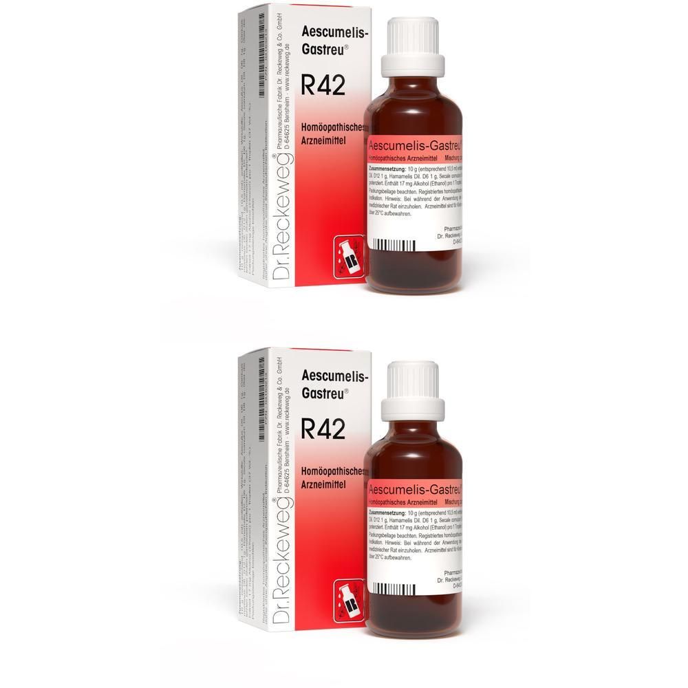 AESCUMELIS-Gastreu R42 Mischung 2x 2x50 ml