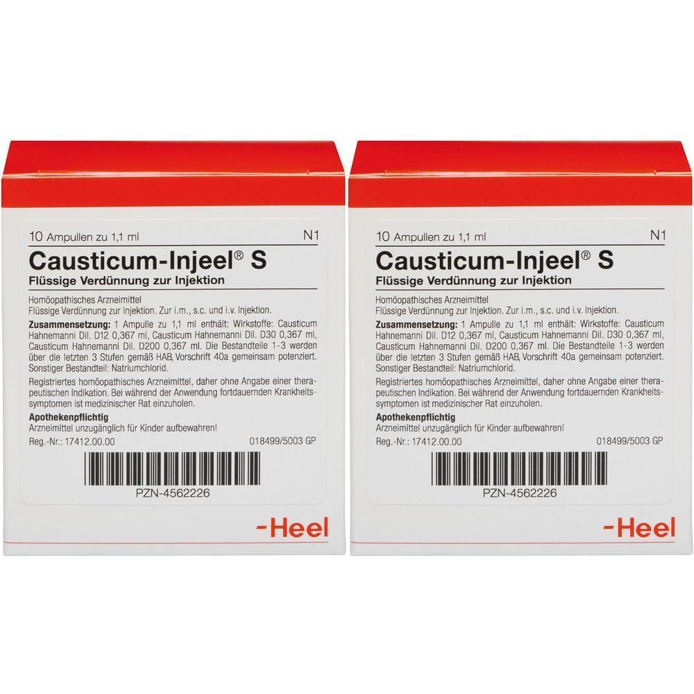Causticum Injeel S Ampullen 2x 2x10 St