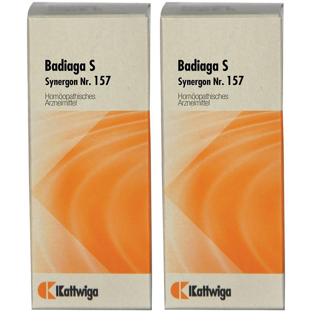 Synergon Komplex 157 Badiaga S Tropfen 2x 2x50 ml