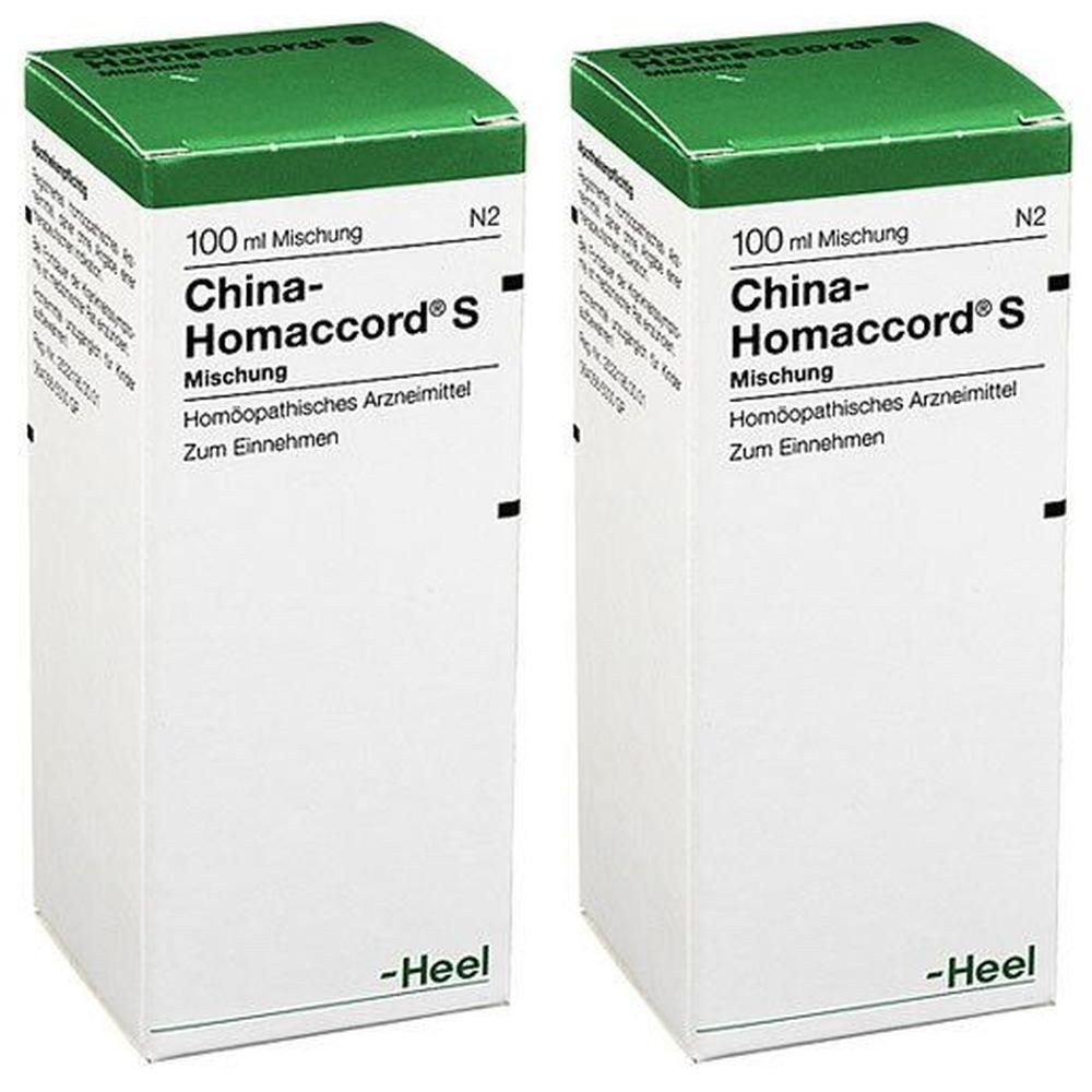 China Homaccord S Tropfen 2x 2x100 ml