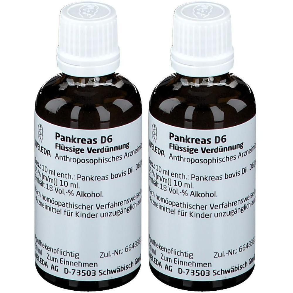 Pankreas D 6 Dilution 2x 2x50 ml