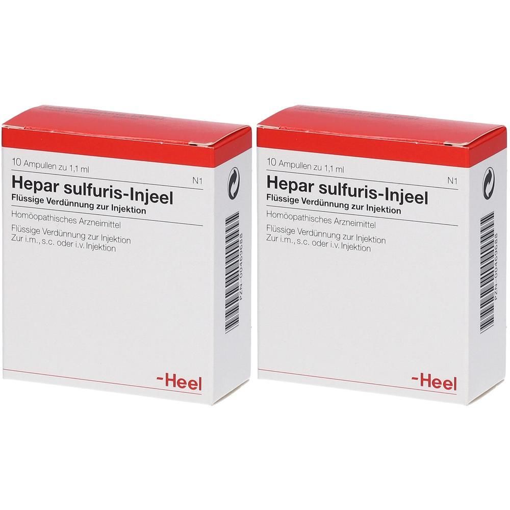 Hepar Sulfuris Injeel Ampullen 2x 2x10 St