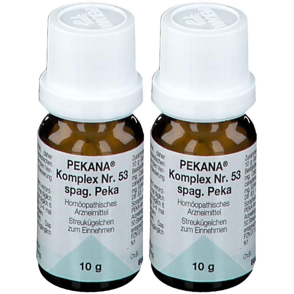 Pekana Komplex Nr.53 Globuli 2x 2x10 g