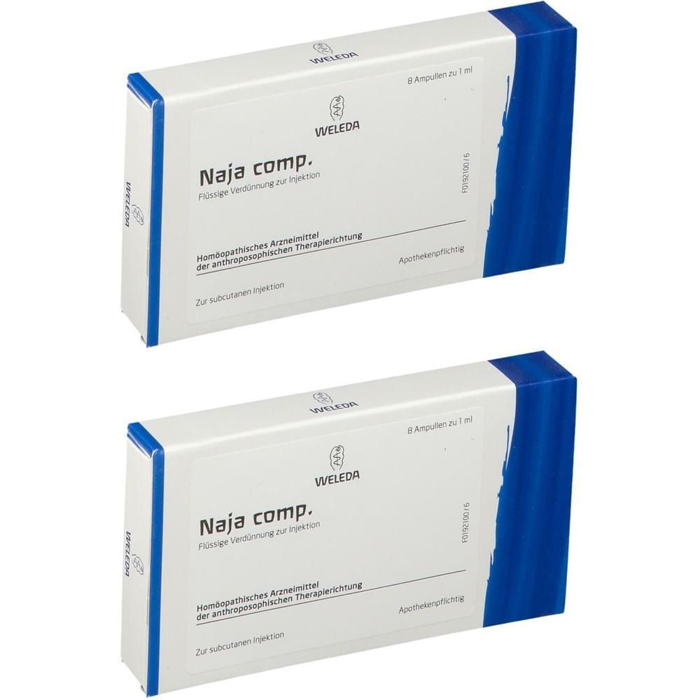 Naja COMP.Ampullen 2x 2x8 St Ampullen
