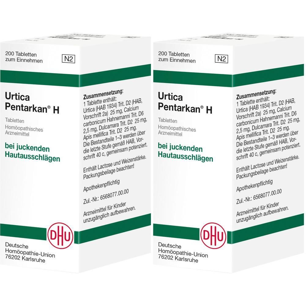 Urtica Pentarkan H Tabletten 2x 2x200 St