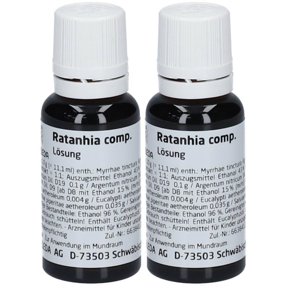 Ratanhia COMP.äußerlich Lösung 2x 2x20 ml