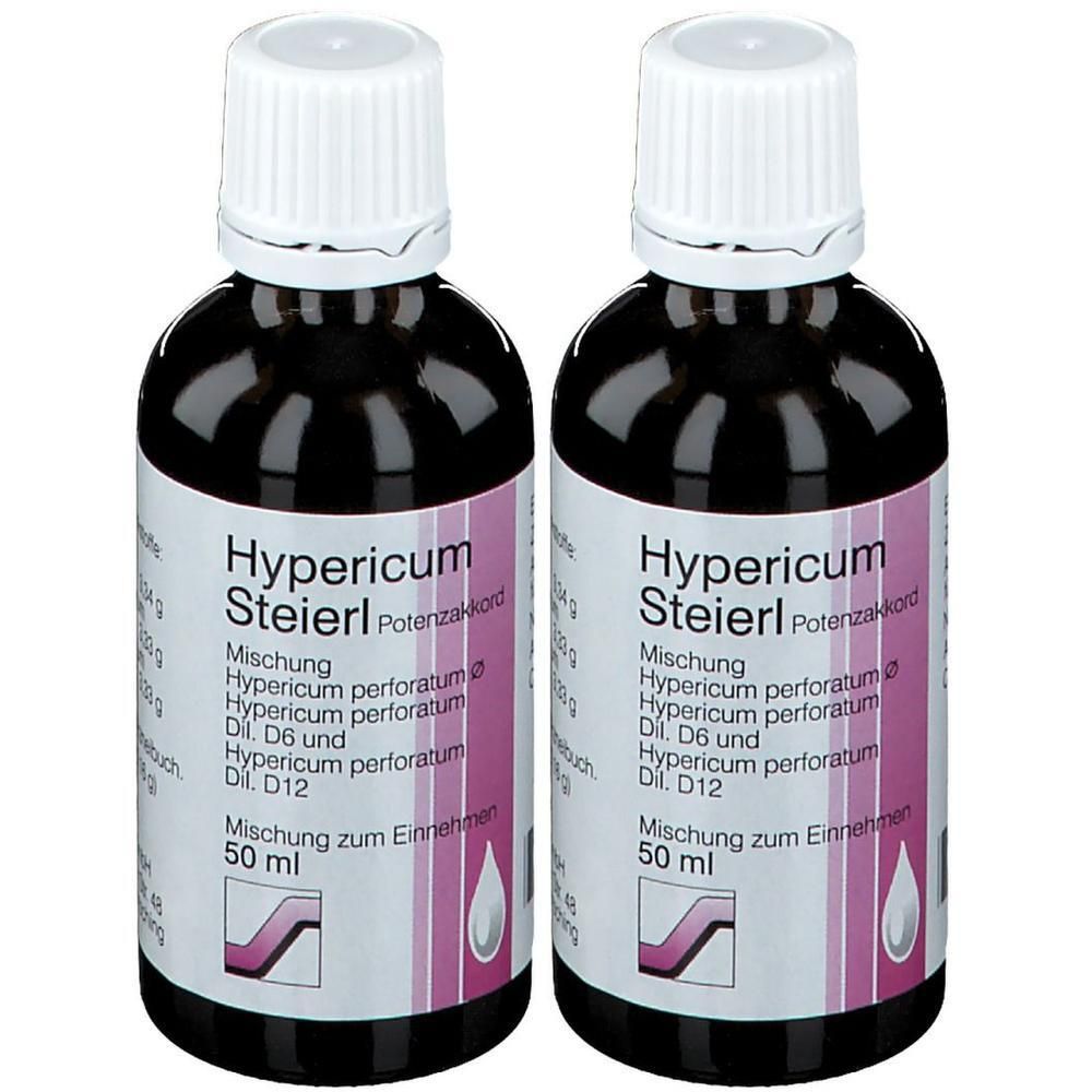 Hypericum Steierl Potenzakkord Tropfen 2x 2x50 ml