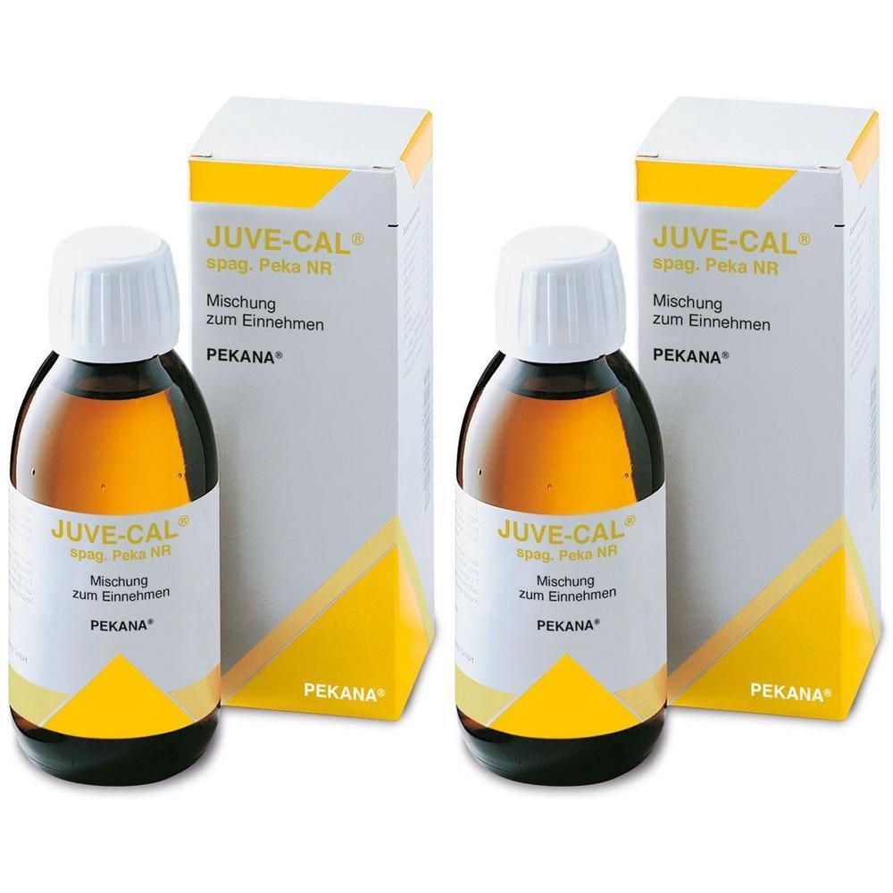 Juve-Cal spag.Peka NR Tropfen 2x 2x150 ml Saft