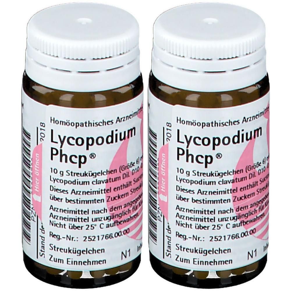 Lycopodium Phcp Globuli 2x 2x20 g