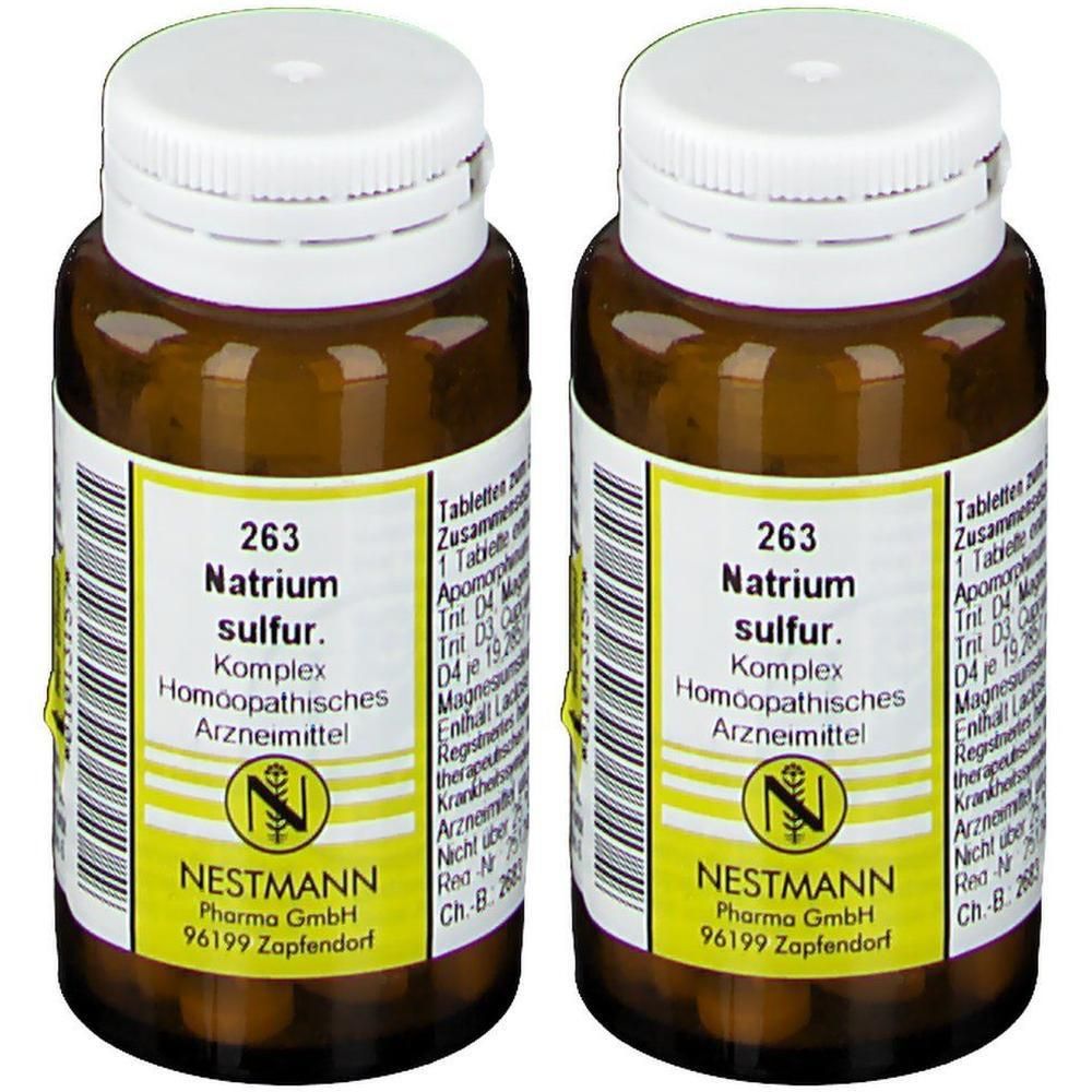 Natrium Sulfuricum Komplex Nr.263 Tabletten 2x 2x120 St