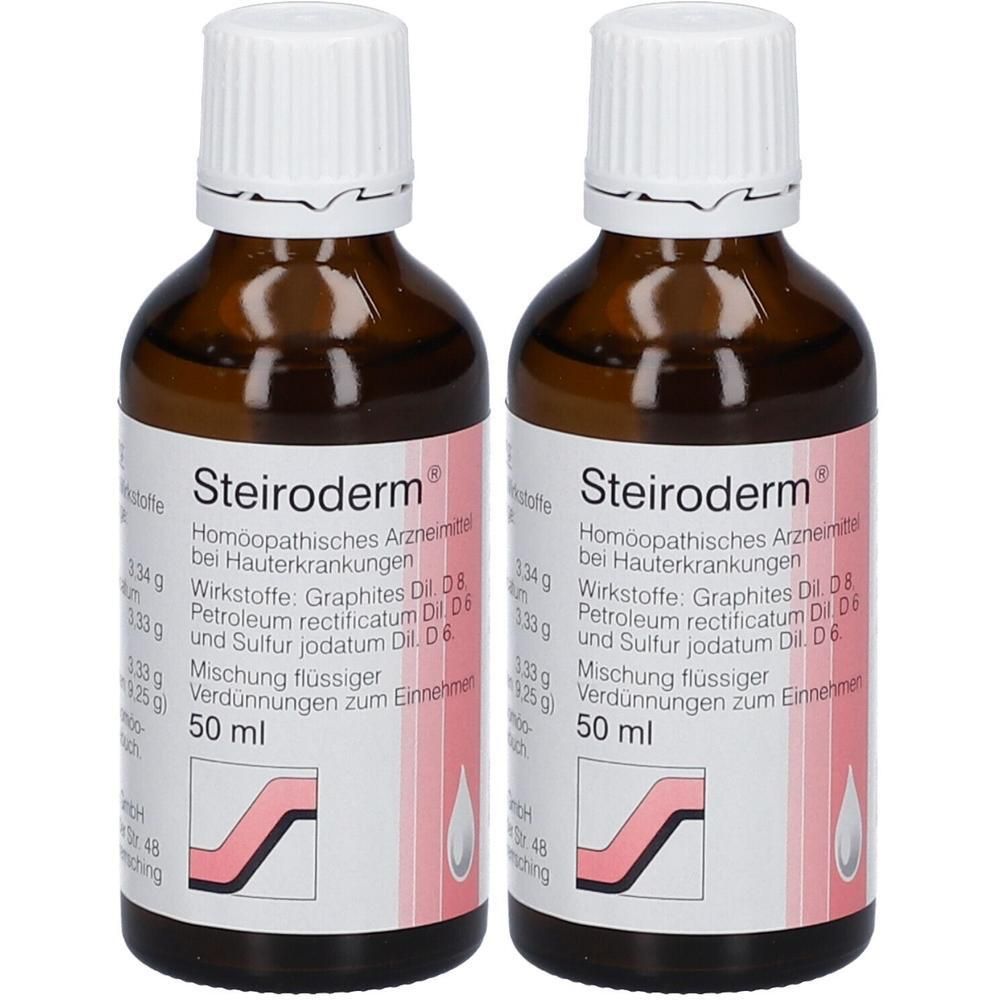 Steiroderm flüssig 2x 2x50 ml Flüssigkeit